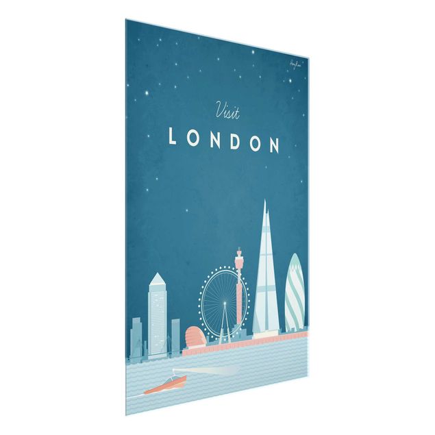 Quadri vintage Poster di viaggio - Londra
