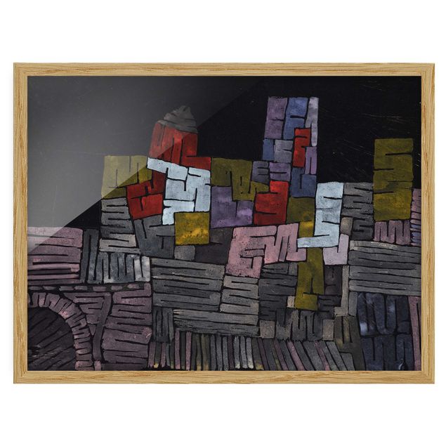 Quadri moderni per arredamento Paul Klee - Antica muratura Sicilia