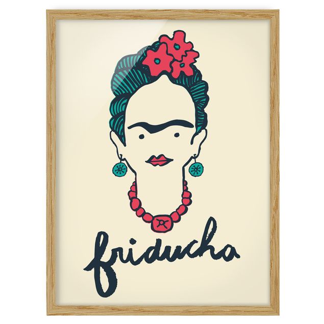 Quadri fiori Frida Kahlo - Friducha