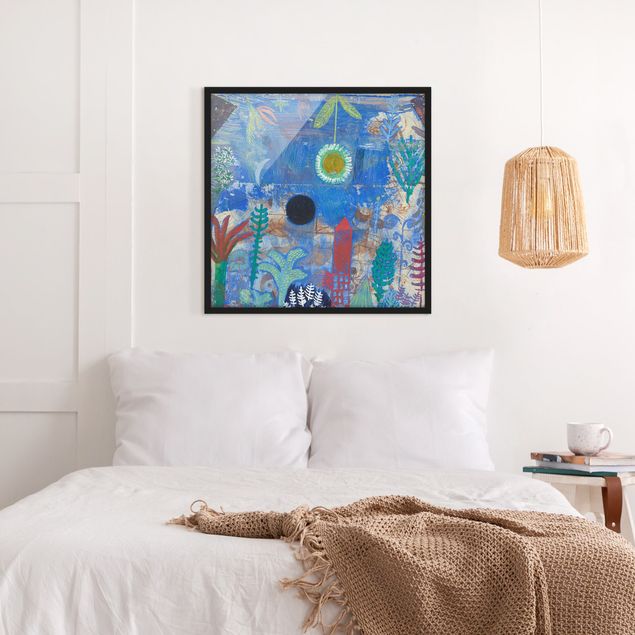 Quadri moderni   Paul Klee - Paesaggio sommerso