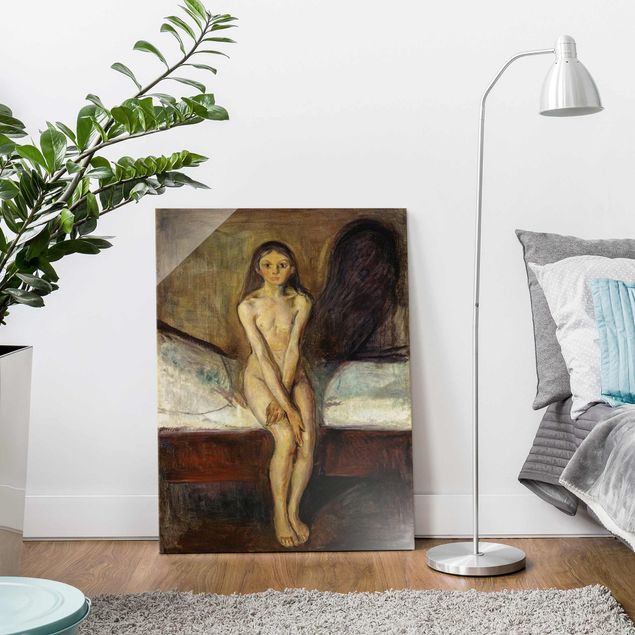 Quadri post impressionismo Edvard Munch - Pubertà
