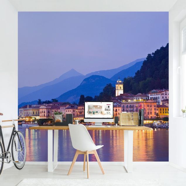 Carte da parati moderne Bellagio sul lago di Como