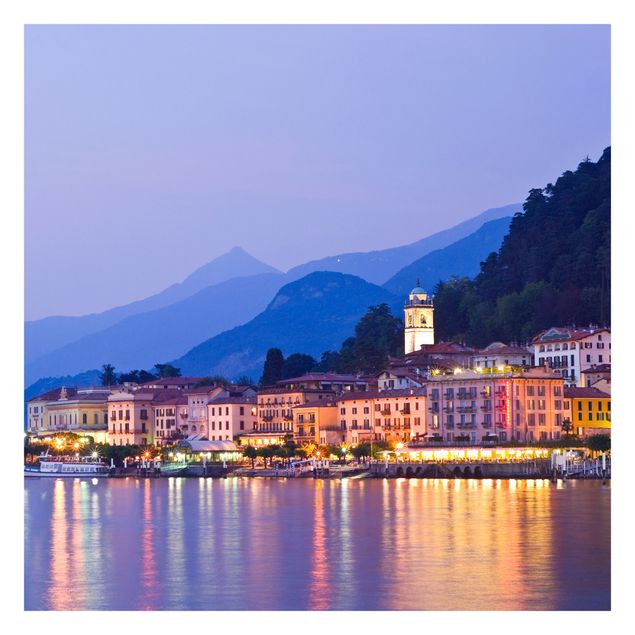 Carte da parati città Bellagio sul lago di Como