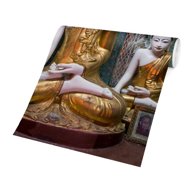 Carte da parati spirituali Statue di Buddha