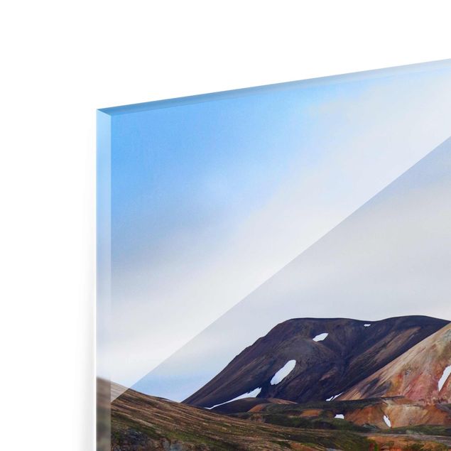 Quadri moderni colorati Montagne colorate in Islanda