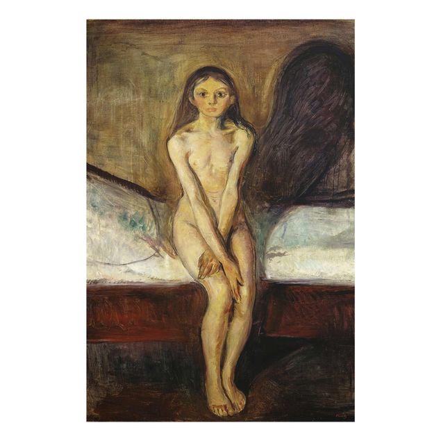Stile di pittura Edvard Munch - Pubertà