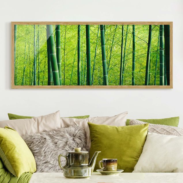 Quadri paesaggistici Foresta di bambù