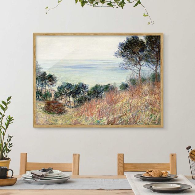 Impressionismo quadri Claude Monet - La costa di Varengeville