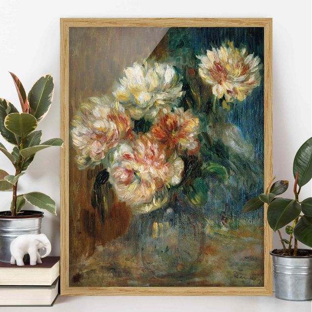 Stampe quadri famosi Auguste Renoir - Vaso di peonie