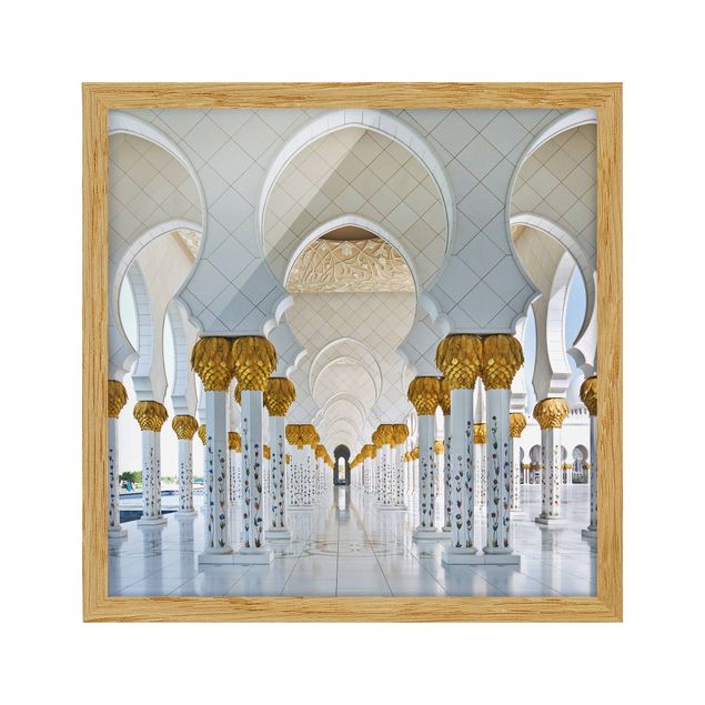 Quadri stampe Moschea di Abu Dhabi