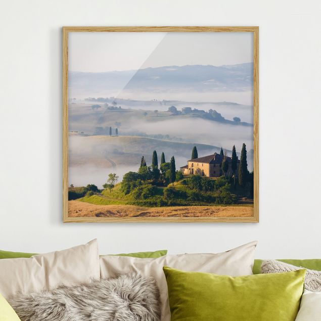 Quadri con paesaggio Tenuta di campagna in Toscana