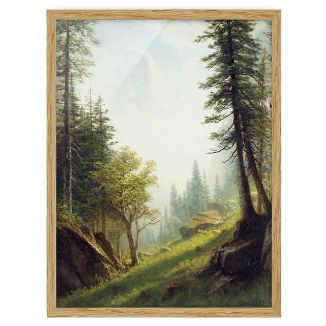Stile artistico Albert Bierstadt - Tra le Alpi Bernesi