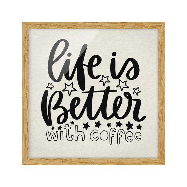 Stampe life Is Better With Coffee