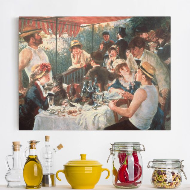 Riproduzioni quadri famosi Auguste Renoir - Il pranzo della festa in barca