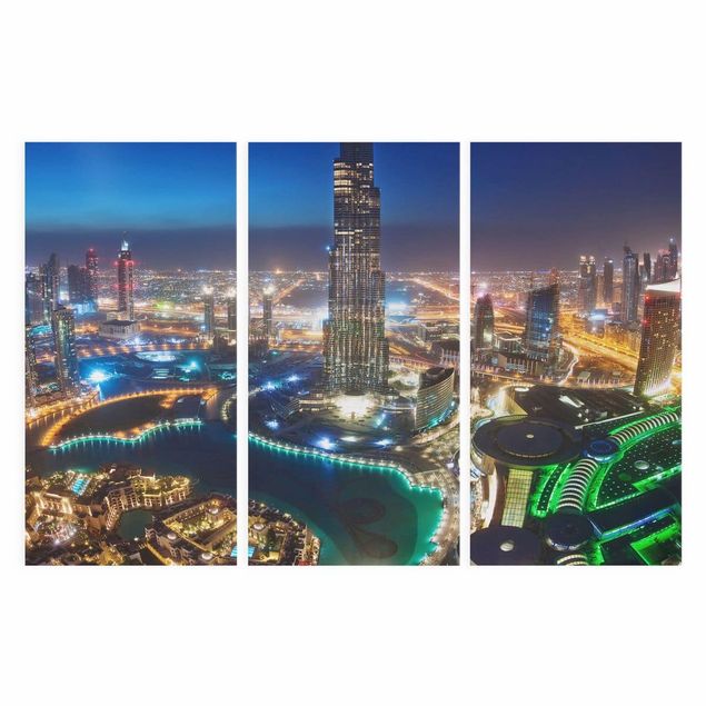 Quadri su tela con architettura e skylines Dubai Marina