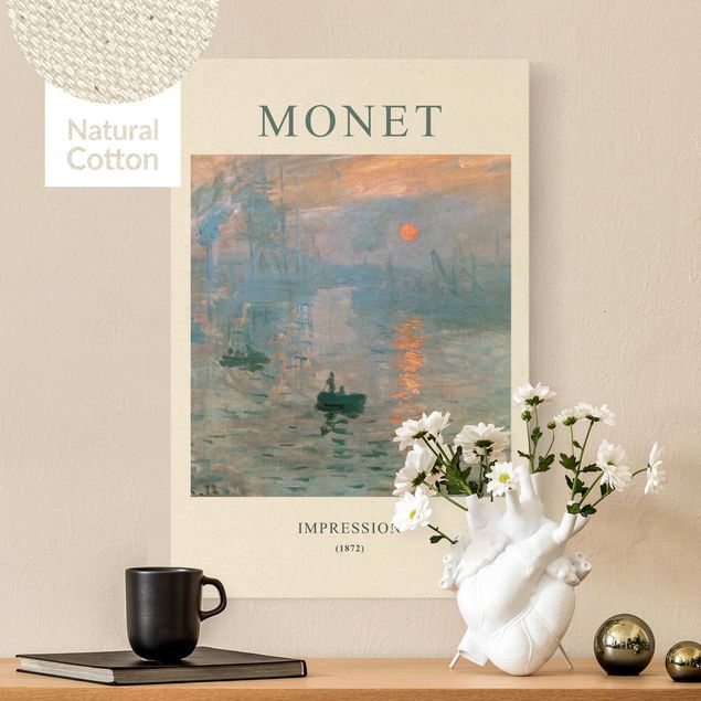 Riproduzioni quadri famosi Claude Monet - Impressione - Edizione da museo