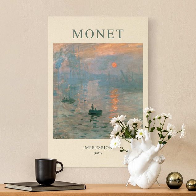 Stile artistico Claude Monet - Impressione - Edizione da museo