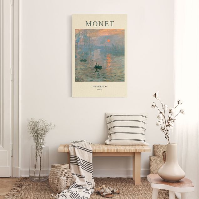 Impressionismo quadri Claude Monet - Impressione - Edizione da museo