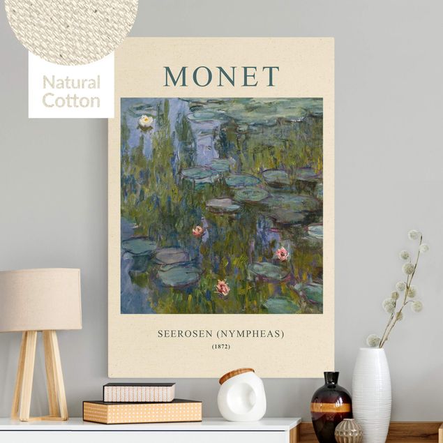 Riproduzioni Claude Monet - Ninfee (Nymphaeas) - Edizione da museo