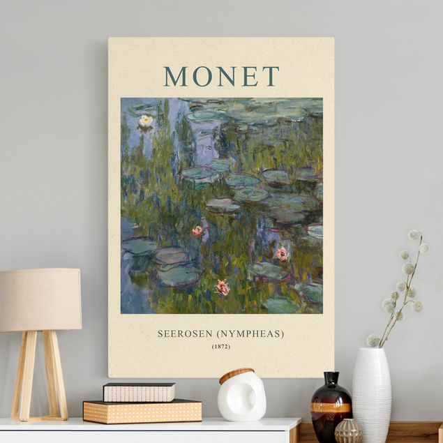 Correnti artistiche Claude Monet - Ninfee (Nymphaeas) - Edizione da museo