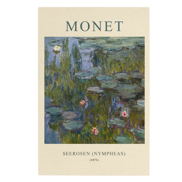 Quadri moderni   Claude Monet - Ninfee (Nymphaeas) - Edizione da museo