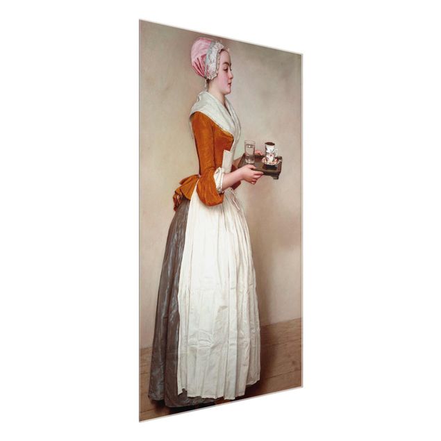 Quadri moderni per arredamento Jean Etienne Liotard - La ragazza del cioccolato