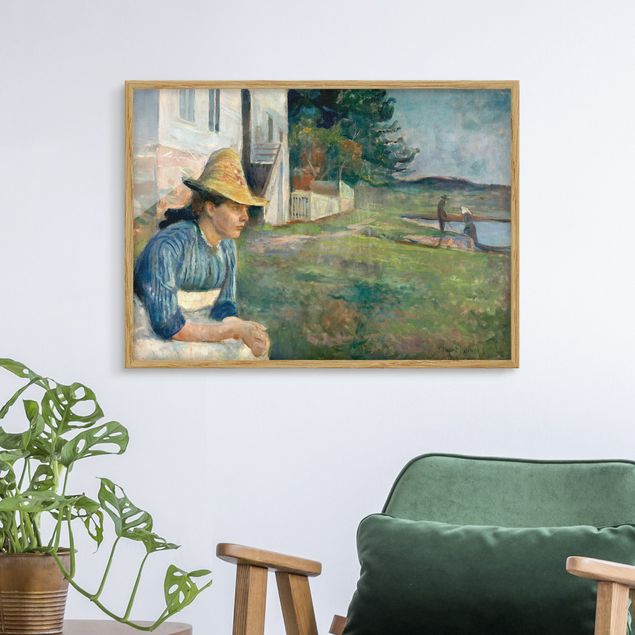 Quadri post impressionismo Edvard Munch - Sera