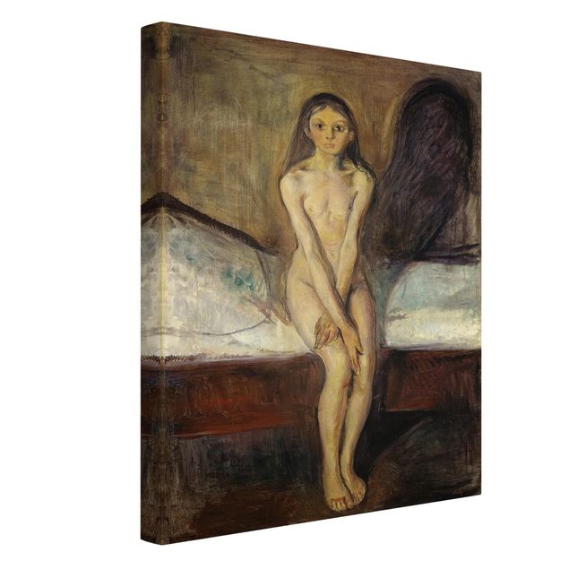 Stile artistico Edvard Munch - Pubertà