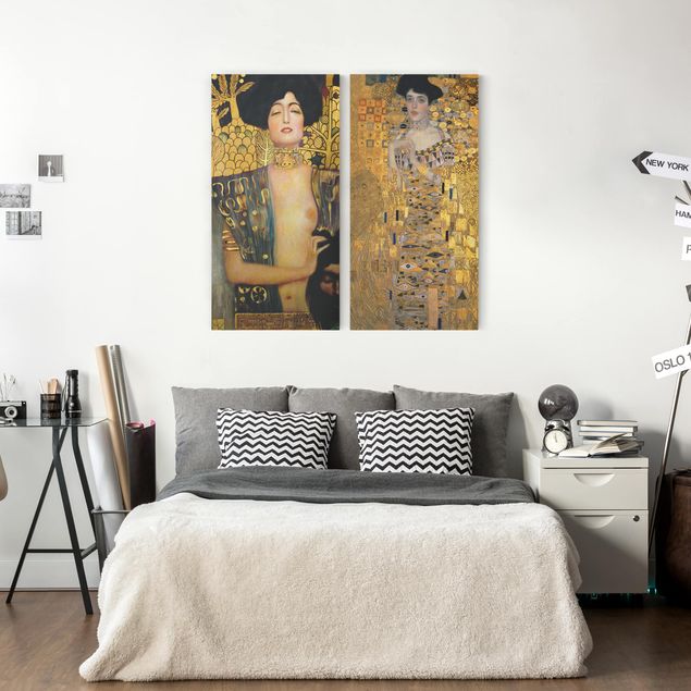 Stile artistico Gustav Klimt - Judith e Adele