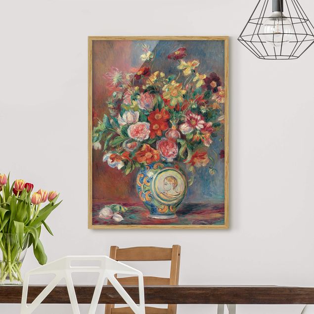 Stile di pittura Auguste Renoir - Vaso di fiori