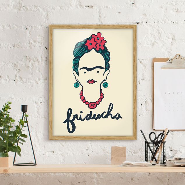 Stampe quadri famosi Frida Kahlo - Friducha