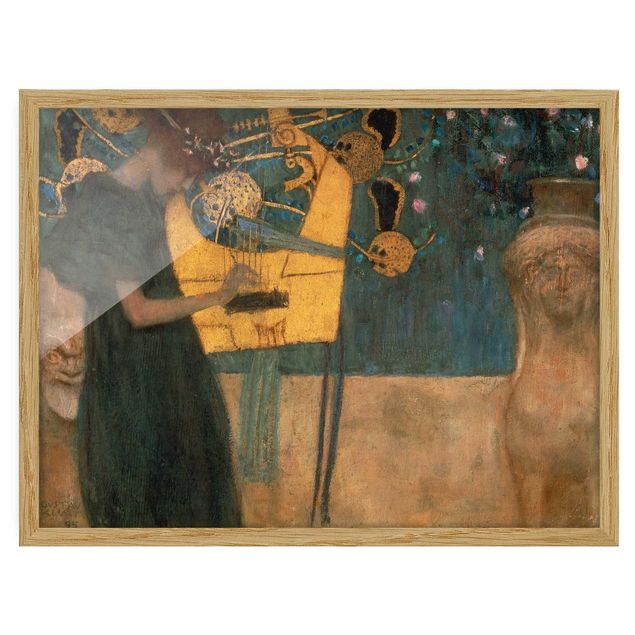 Quadro moderno Gustav Klimt - Musica