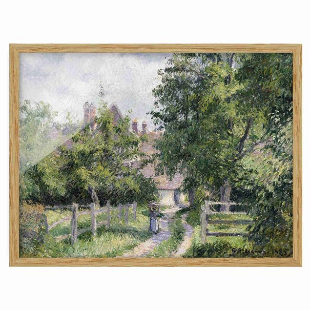 Romanticismo quadri Camille Pissarro - Saint-Martin vicino a Gisors