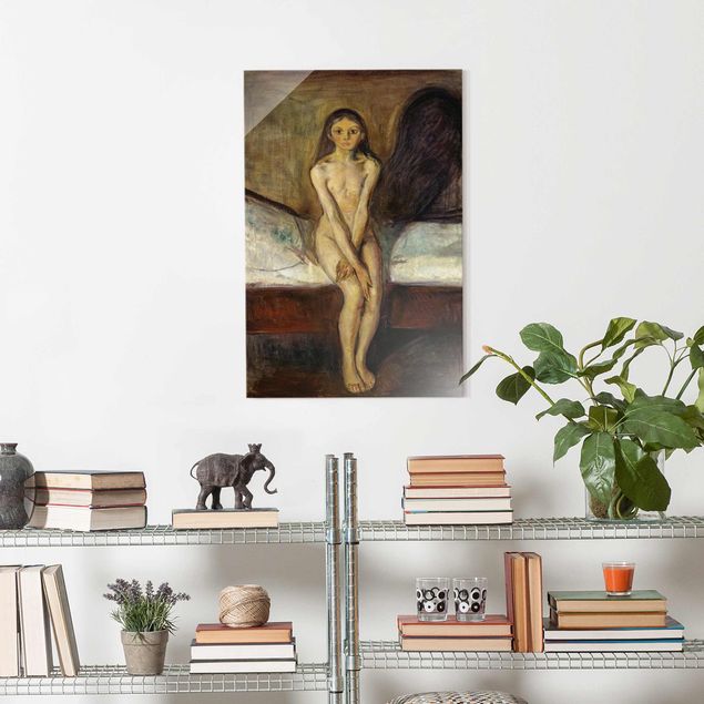 Quadri espressionisti Edvard Munch - Pubertà