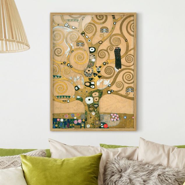 Stampe quadri famosi Gustav Klimt - L'albero della vita