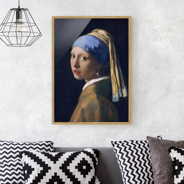 Riproduzioni Jan Vermeer Van Delft - Ragazza con l'orecchino di perla