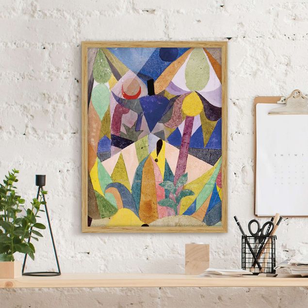 Quadri paesaggistici Paul Klee - Paesaggio mite tropicale