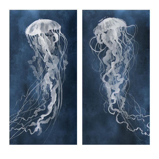 Quadri stampe Danza delle meduse Set I