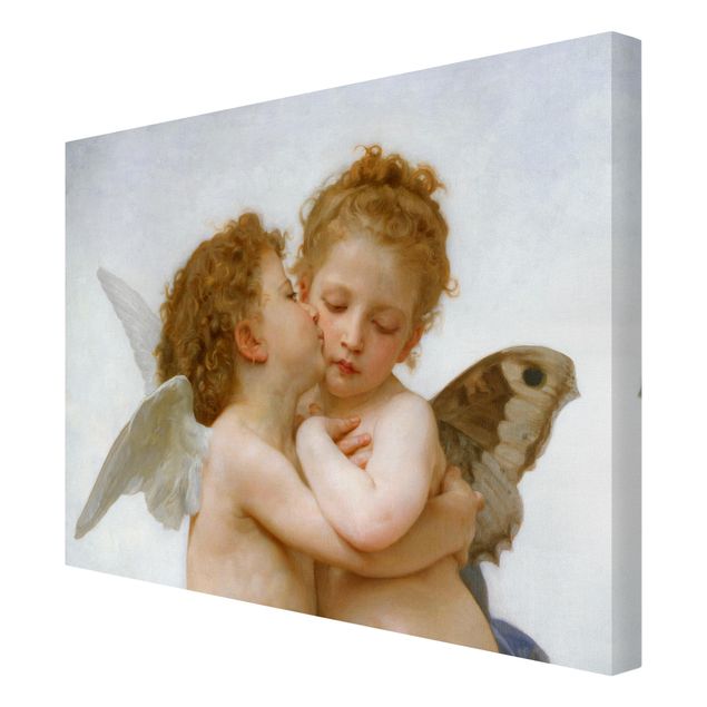 Quadri stampe William Adolphe Bouguereau - Il primo bacio
