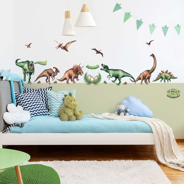 Stickers murali animali Il mondo dei dinosauri