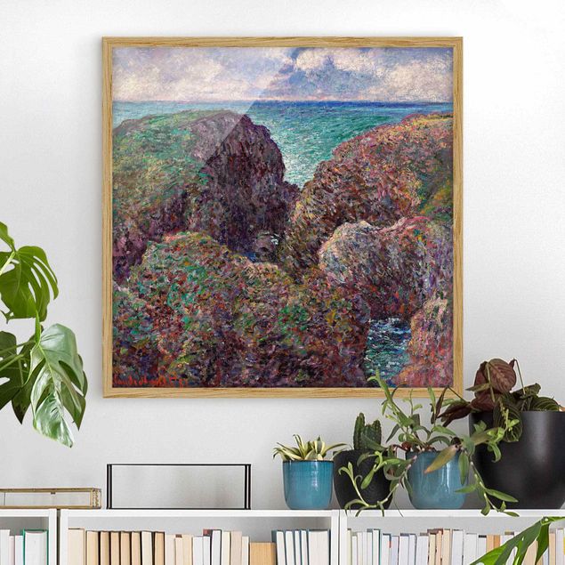 Quadri impressionisti Claude Monet - Gruppo di rocce a Port-Goulphar