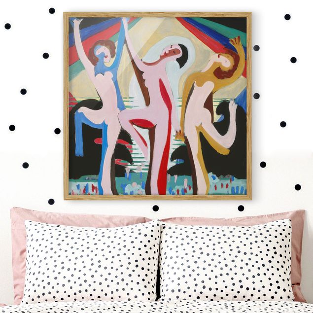 Stile artistico Ernst Ludwig Kirchner - Danza a colori