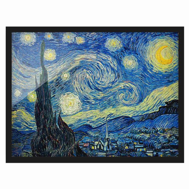 Riproduzioni Vincent Van Gogh - La notte stellata