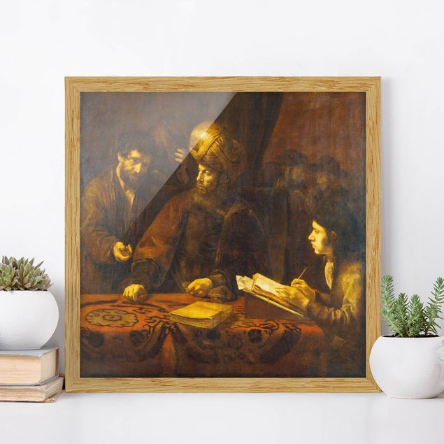 Riproduzioni quadri famosi Rembrandt van Rijn - Parabola degli operai