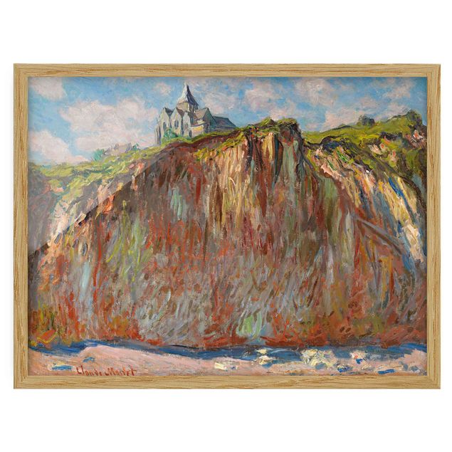 Quadro mare Claude Monet - La chiesa di Varengeville alla luce del mattino