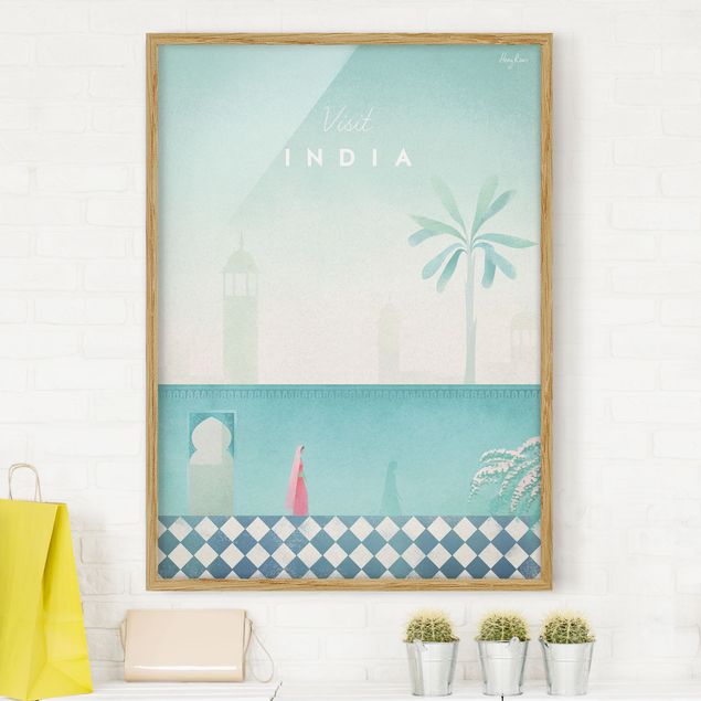 Quadri Asia Poster di viaggio - India