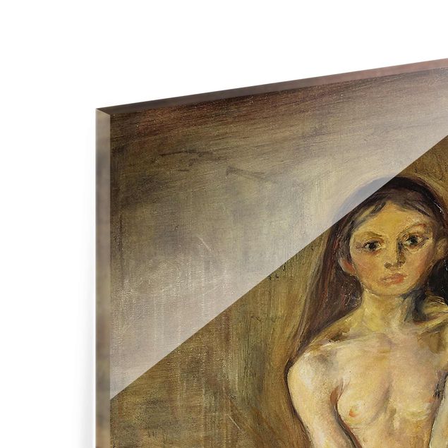 Quadro moderno Edvard Munch - Pubertà