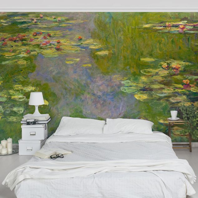 Carta parati tnt Claude Monet - Ninfee verdi