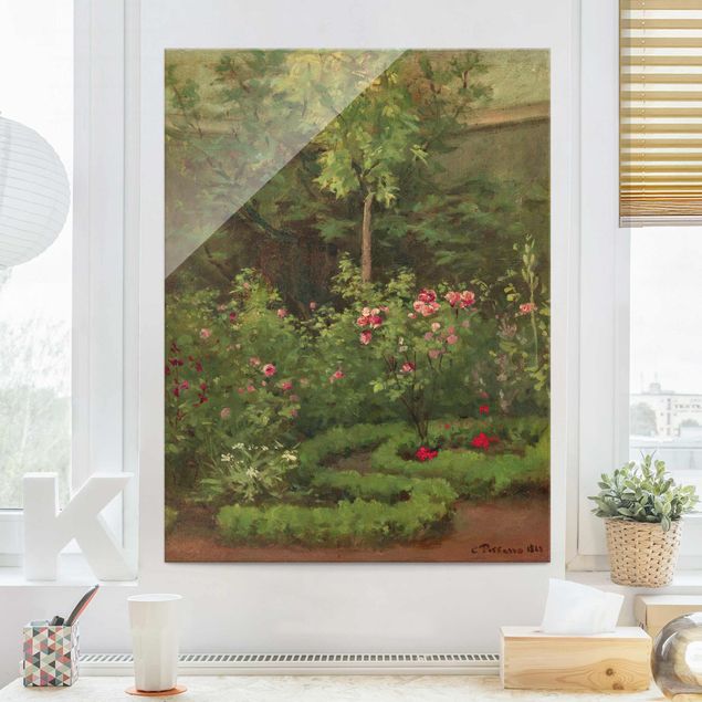 Stile di pittura Camille Pissarro - Un roseto