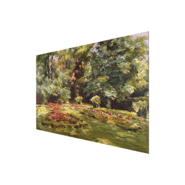 Impressionismo quadri Max Liebermann - Terrazza fiorita di Wannseegarten